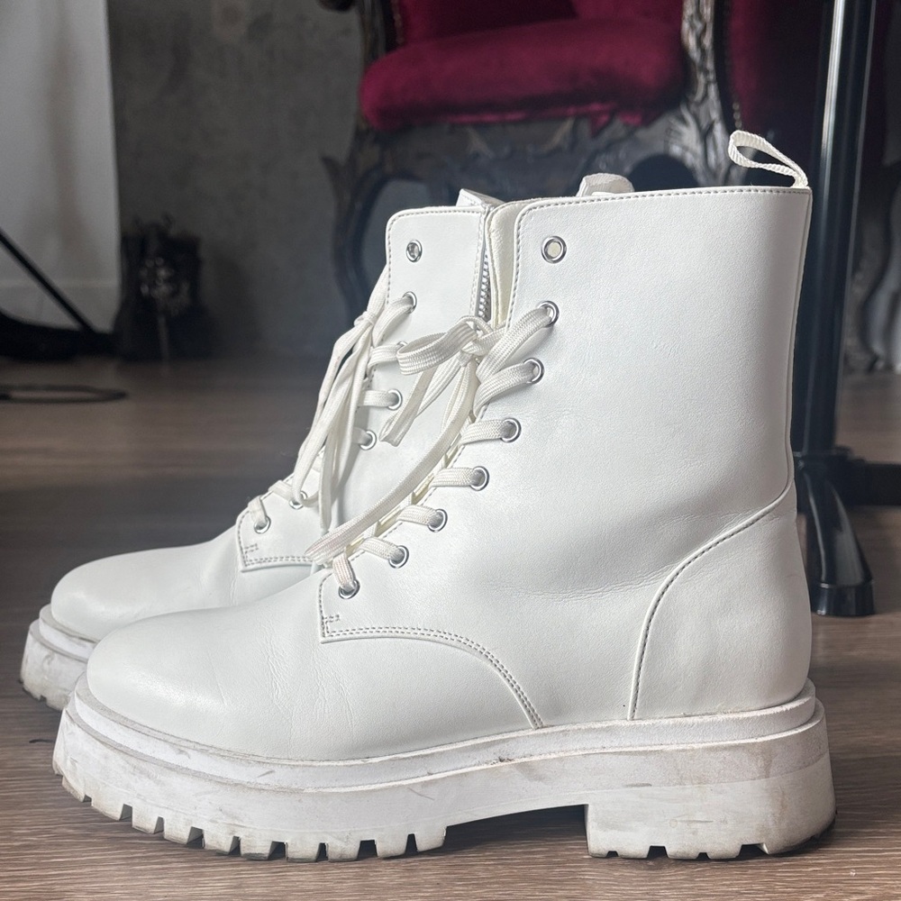 White boots